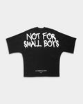Men's Not For Small Boys Super Oversized T Shirt Black |