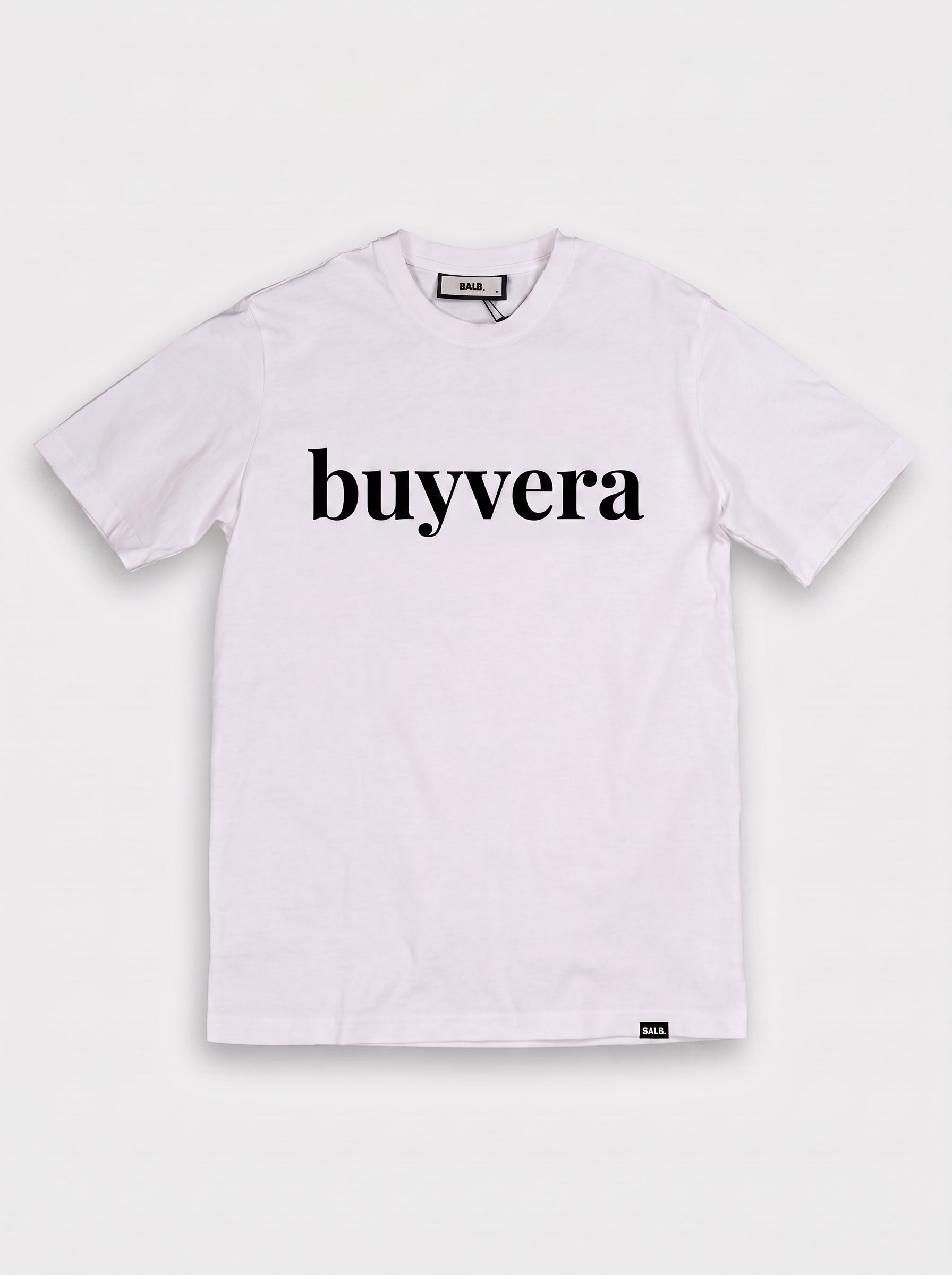 Men's Brand Straight T Shirt | B1112.1048-Bright White